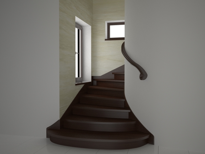 3d проект лестницы